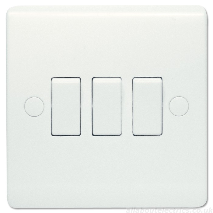 3 GANG 2 WAY SWITCH 3 GANG 2 WAY SWITCH